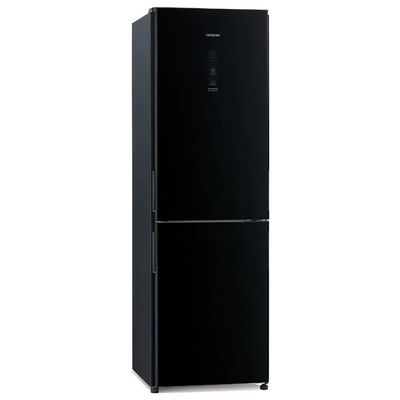 Hitachi Double Door Bottom Refrigerator 410L RBG410PUK6XGBK Black